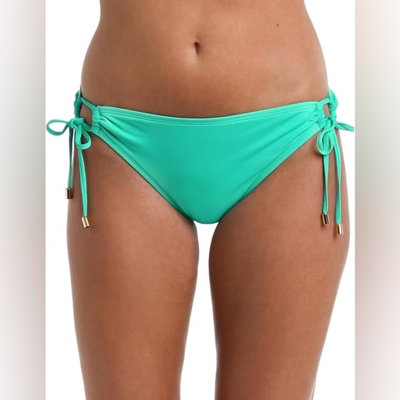 La Blanca Women's Standard Island Goddess  Loop Hipster Bikini Swimsuit Bottom 6 - Picture 1 of 6